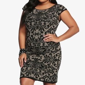 Torrid SEXY Plus Size BODYCON Dress Size 3 Sweater